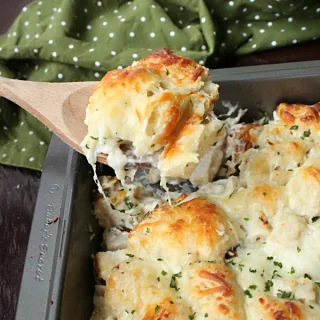 Chicken Alfredo Bubble Up from Table for Seven