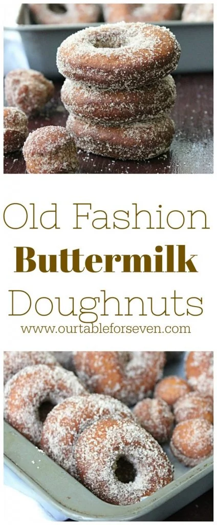 Old Fashion Buttermilk Doughnuts #doughnuts #donuts #buttermilk #tableforsevenblog 