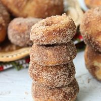 Baked Apple Cider Doughnuts from Table for Seven