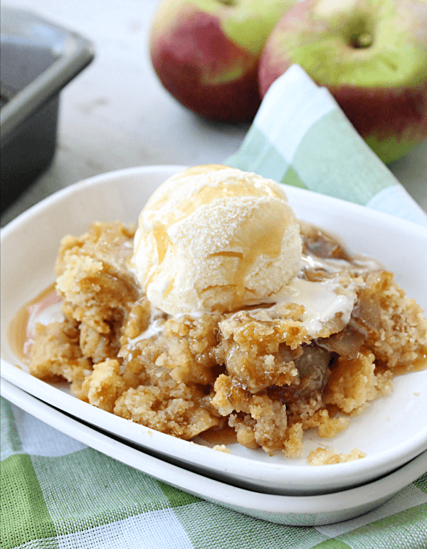 Cinnamon Apple Cobbler from Table for Seven 