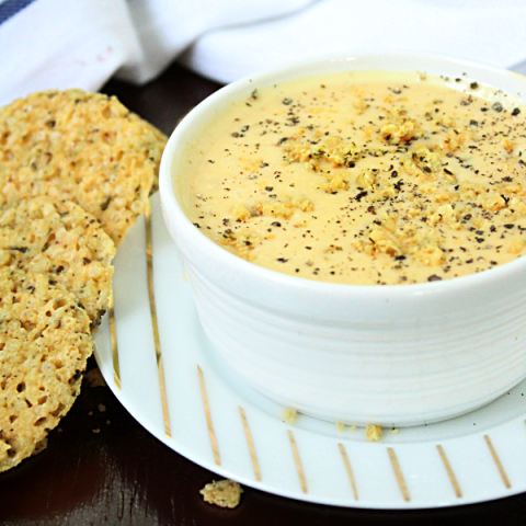 Instant Pot Four Cheese Soup #instantpot #pressurecooker #cheese #soup #recipe #tableforsevenblog @tableforseven
