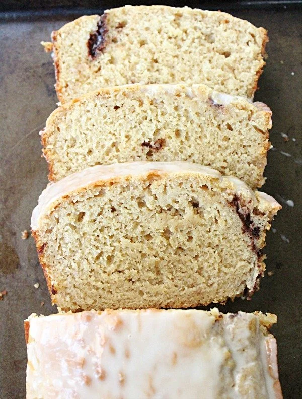 Maple Cinnamon Quick Bread #maple #cinnamon #quickbread #tableforsevenblog #bread