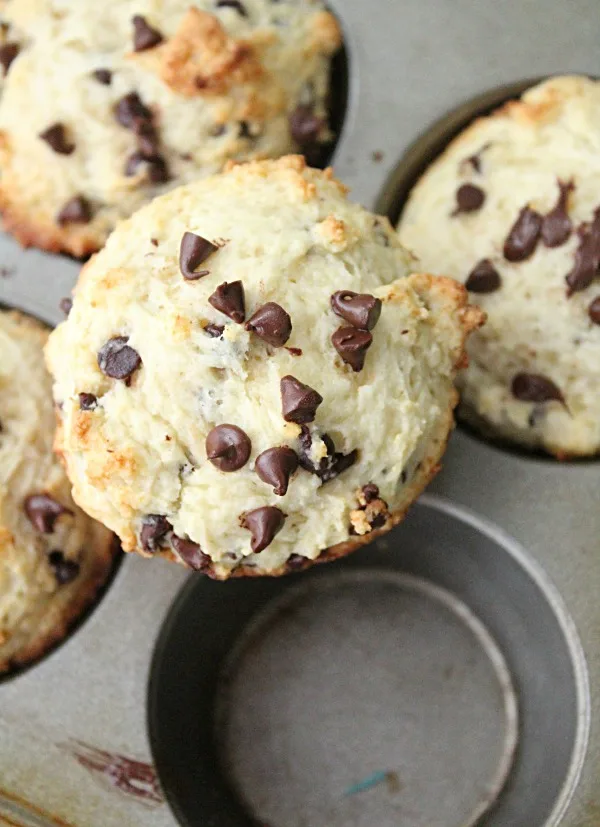 Chocolate Chip Muffins with Ricotta Cheese : Table for Seven