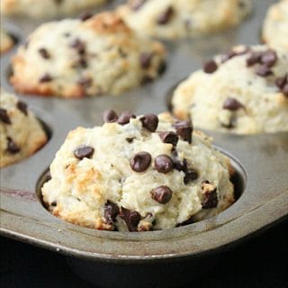 Chocolate Chip Muffins with Ricotta Cheese from Table for Seven