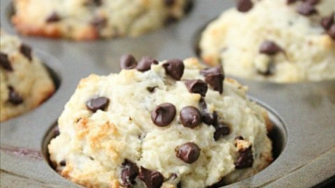 Chocolate Chip Muffins with Ricotta Cheese from Table for Seven