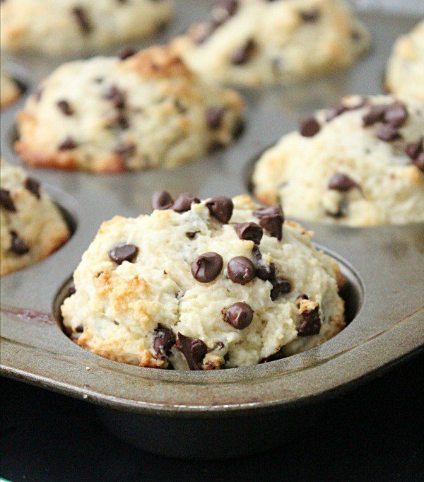Chocolate Chip Muffins with Ricotta Cheese from Table for Seven