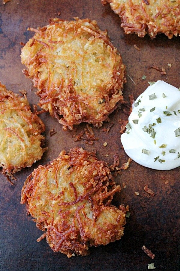 Potato Pancakes #potato #pancakes #potatopancakes #tableforsevenblog 