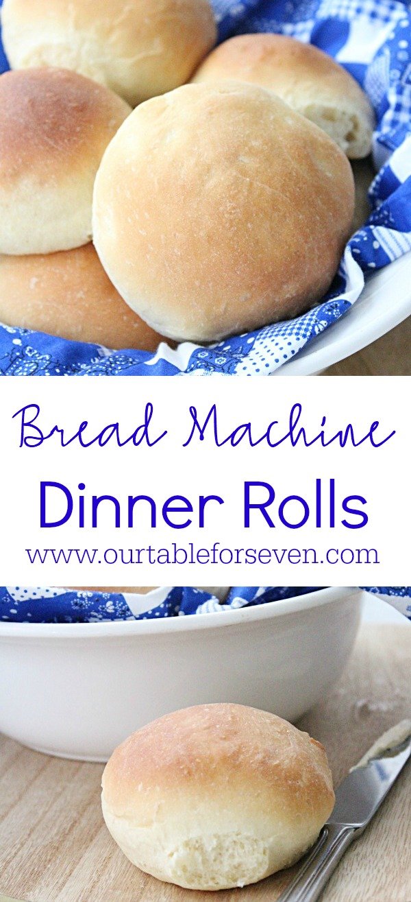 Bread Machine Dinner Rolls from Table for Seven