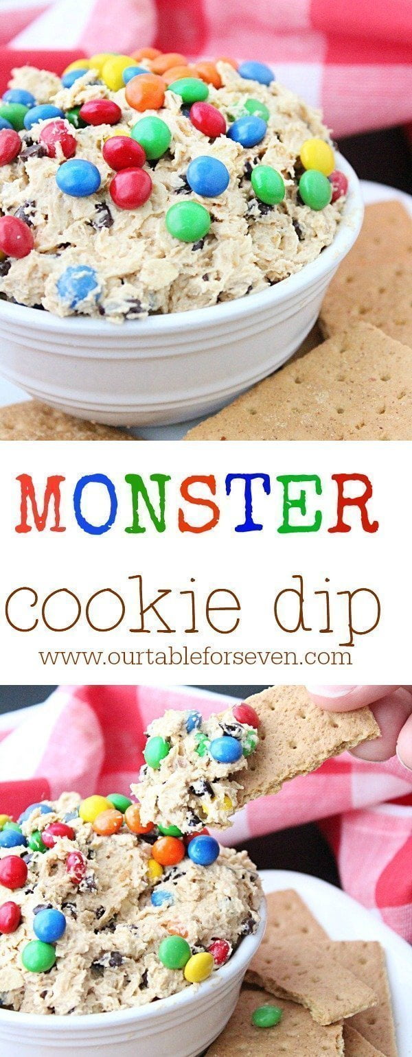 Monster Cookie Dip from Table for Seven