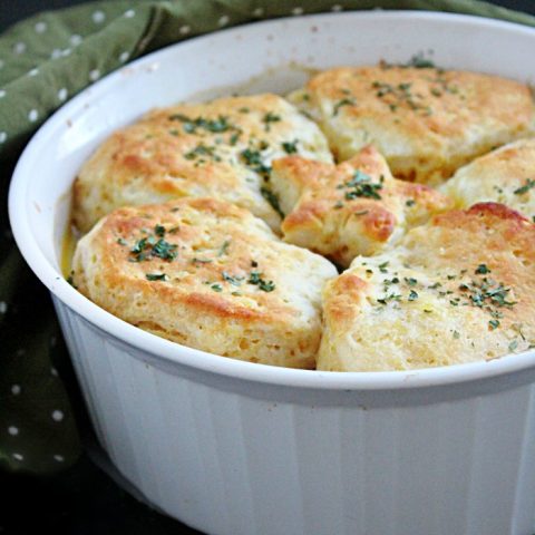 Chicken Pot Pie with Biscuits from Table for Seven