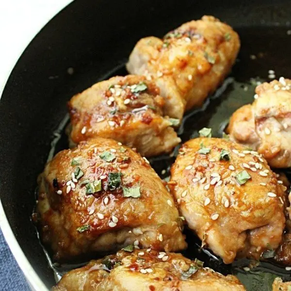 Ginger Soy Chicken Thighs