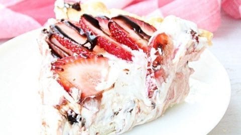 Strawberry Cream Pie from Table for Seven