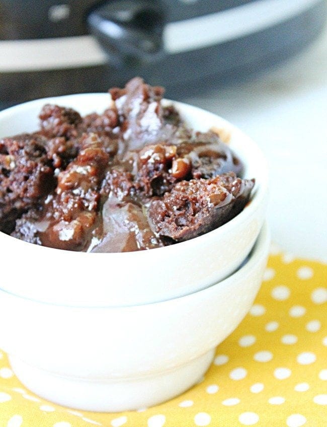 Crock Pot Chocolate Peanut Butter Lava Cake Table For Seven Food For Everyday