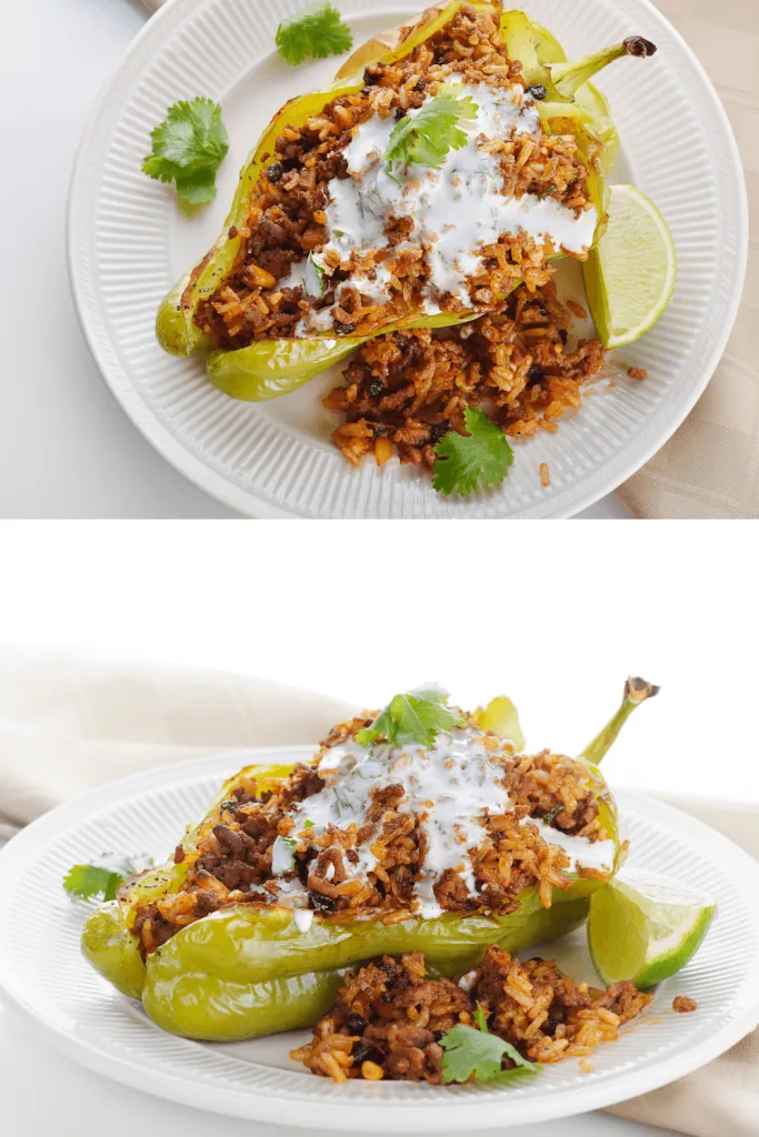 Stuffed Poblano Peppers