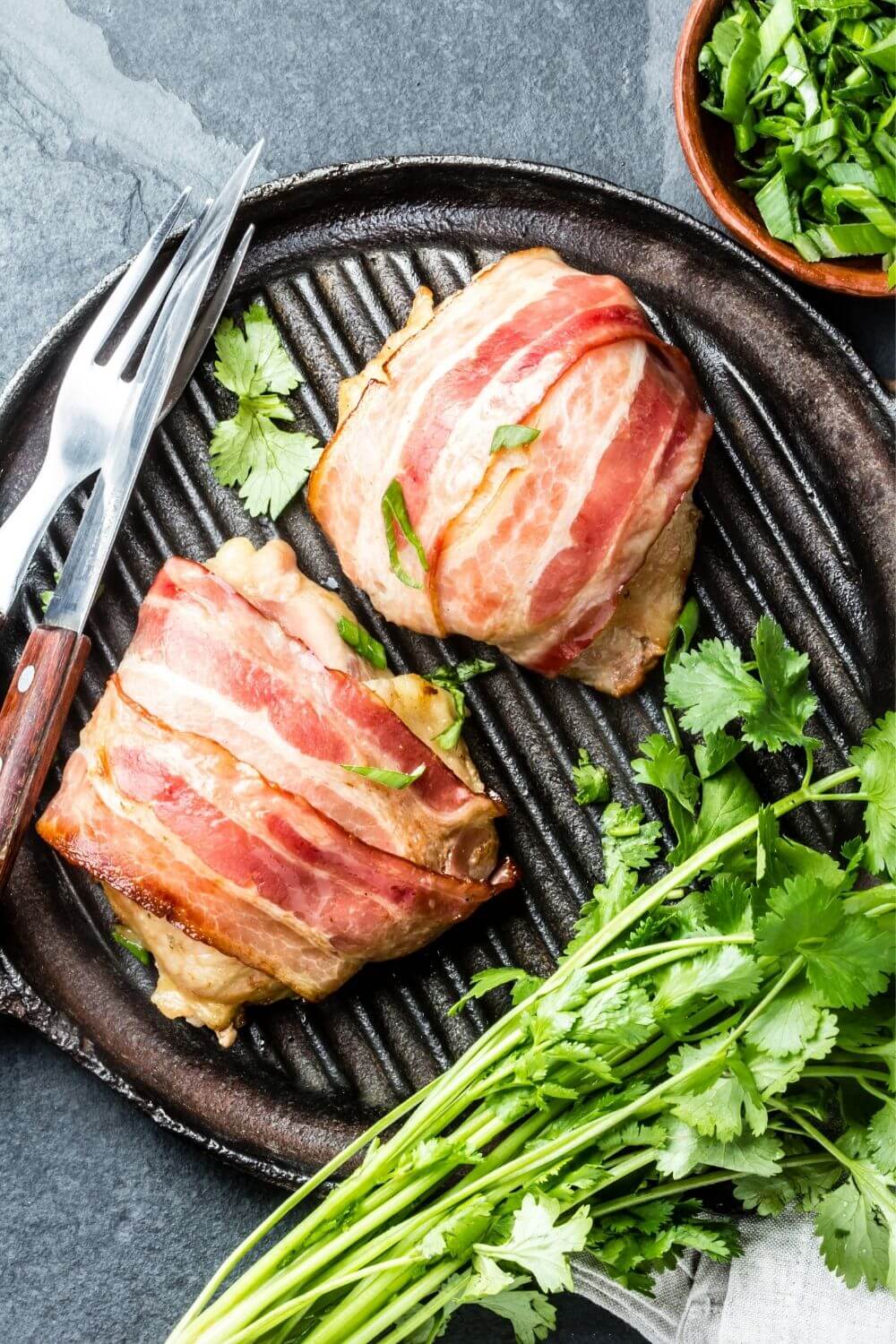 Who's tried our Bacon Wrapped Stuffed Chicken in the air fryer ...