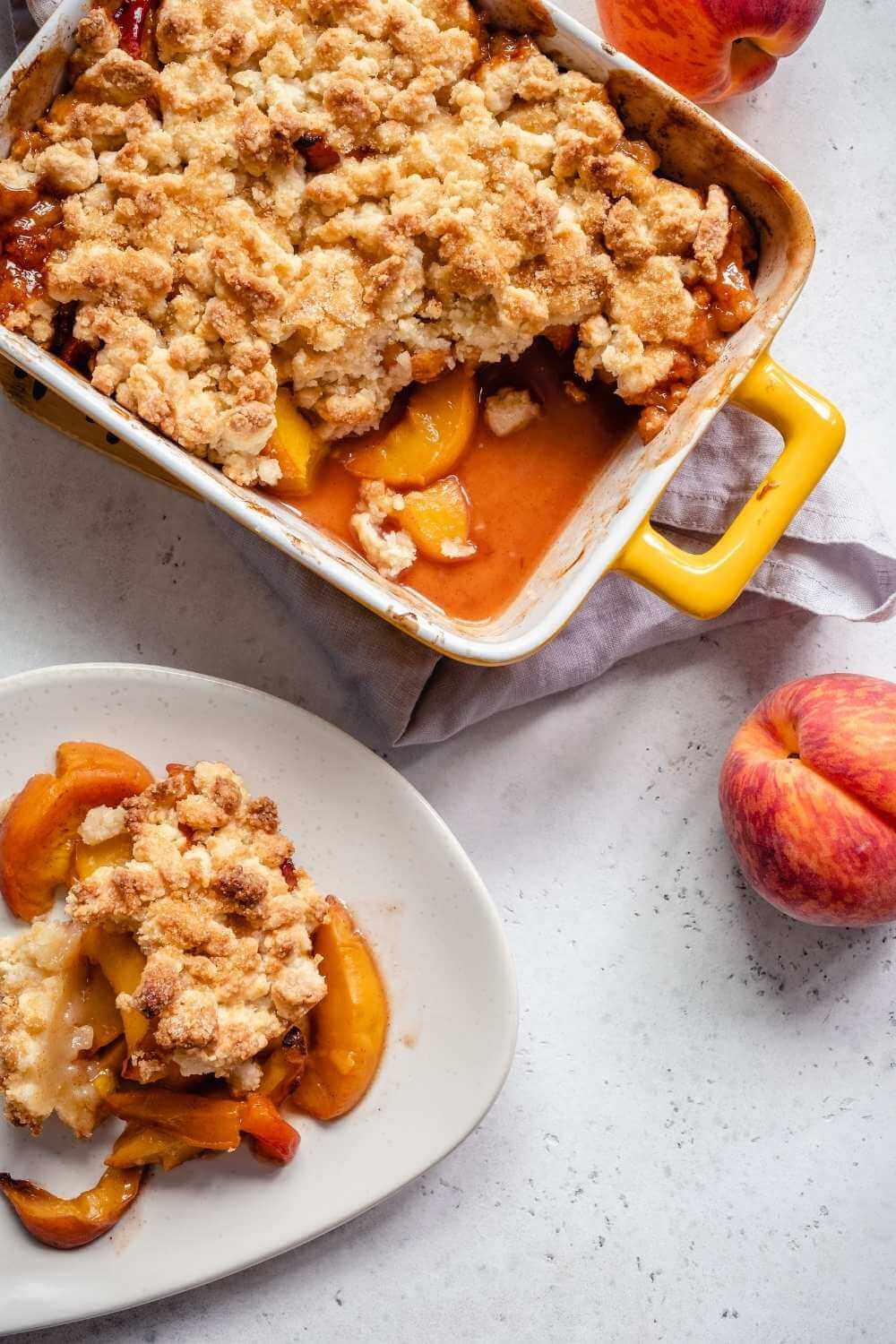 Pioneer Woman's Peach Cobbler With Canned Peaches