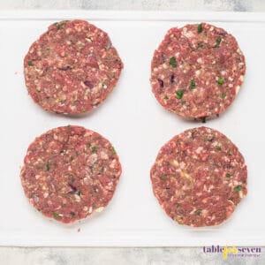 Gordon Ramsay Lamb Burger Recipe shaped burgers