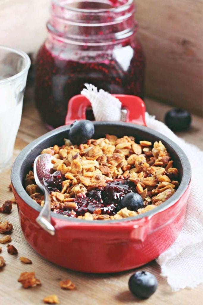 Blueberry Crisp Pioneer Woman