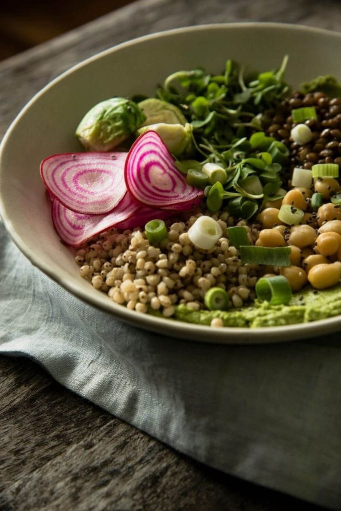 Grain Bowl With Vegetables