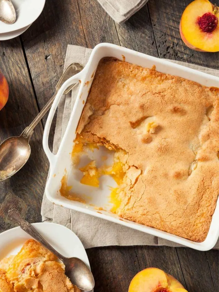 Peach Cobbler With Cake Mix