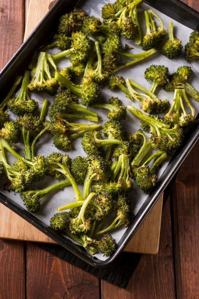 How Long To Bake Broccoli At 350