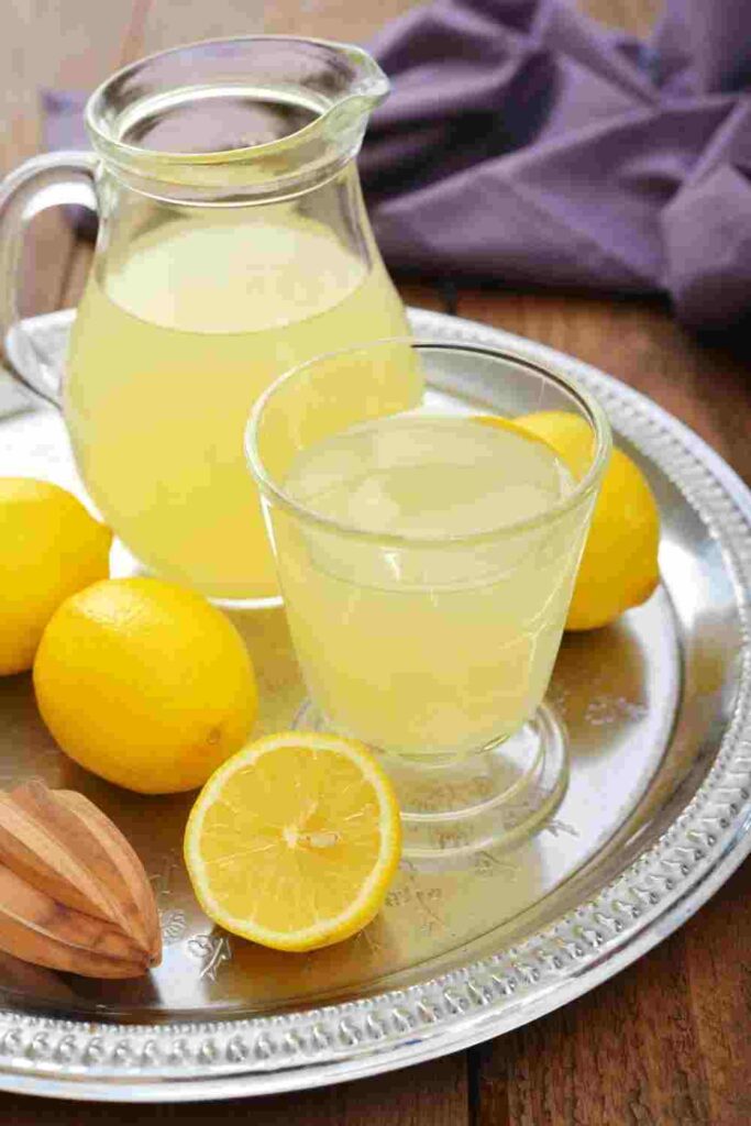 Lemon Juice & Brown Sugar