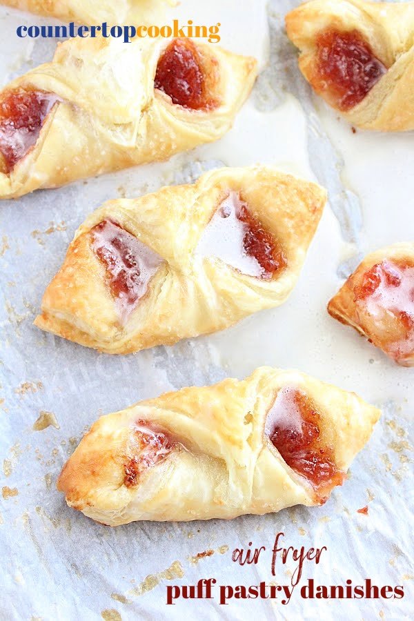 Air Fryer Puff Pastry Danishes pin