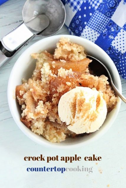 Table for Seven | Food for Everyday Crock Pot Apple Cake
