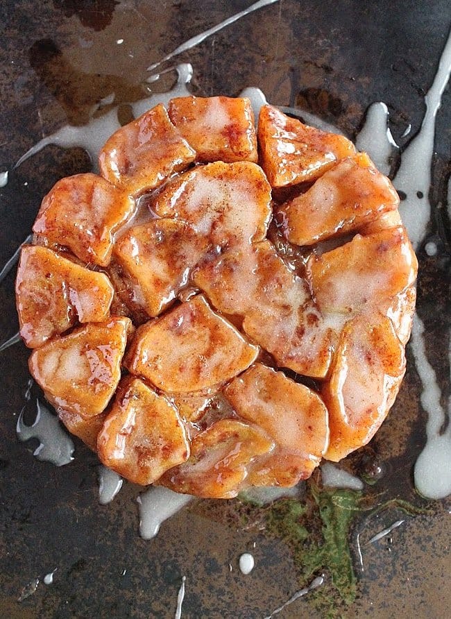 Instant Pot Cinnamon Roll Monkey Bread