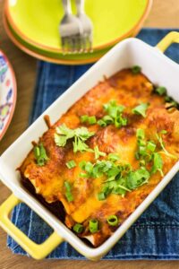 Pioneer Woman Chicken Enchilada Casserole - Table for Seven