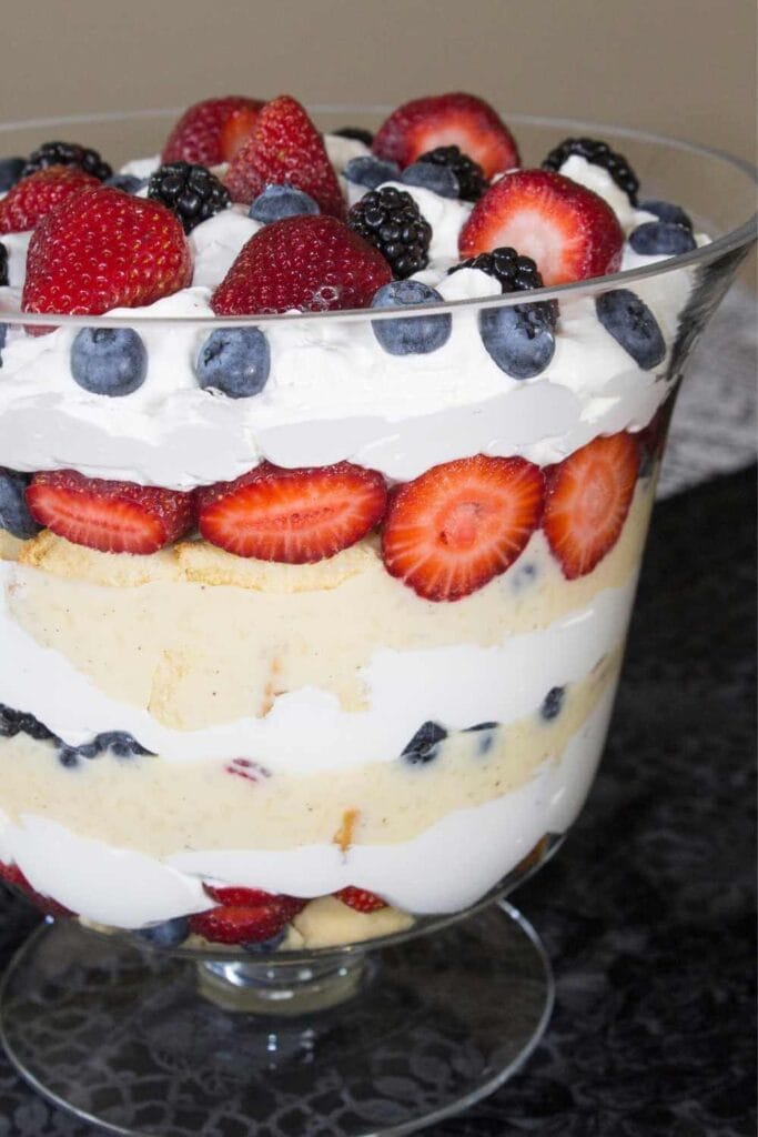 Pioneer Woman Strawberry Trifle