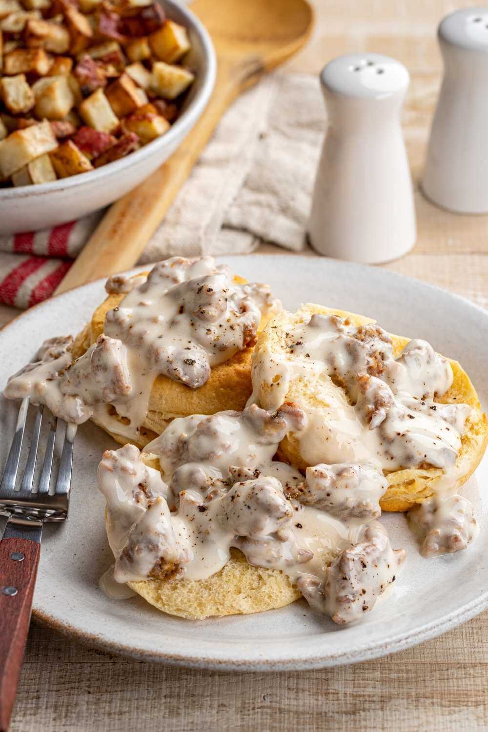 Pioneer Woman's Biscuits and Gravy