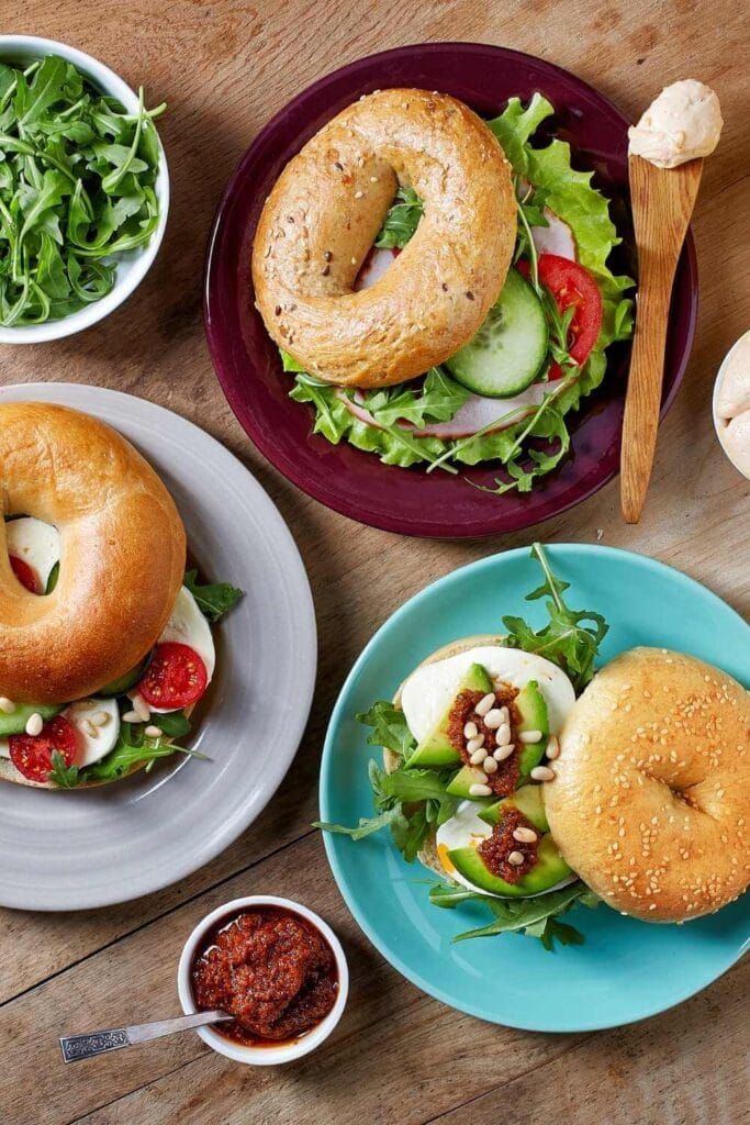 Black Russian Bagel