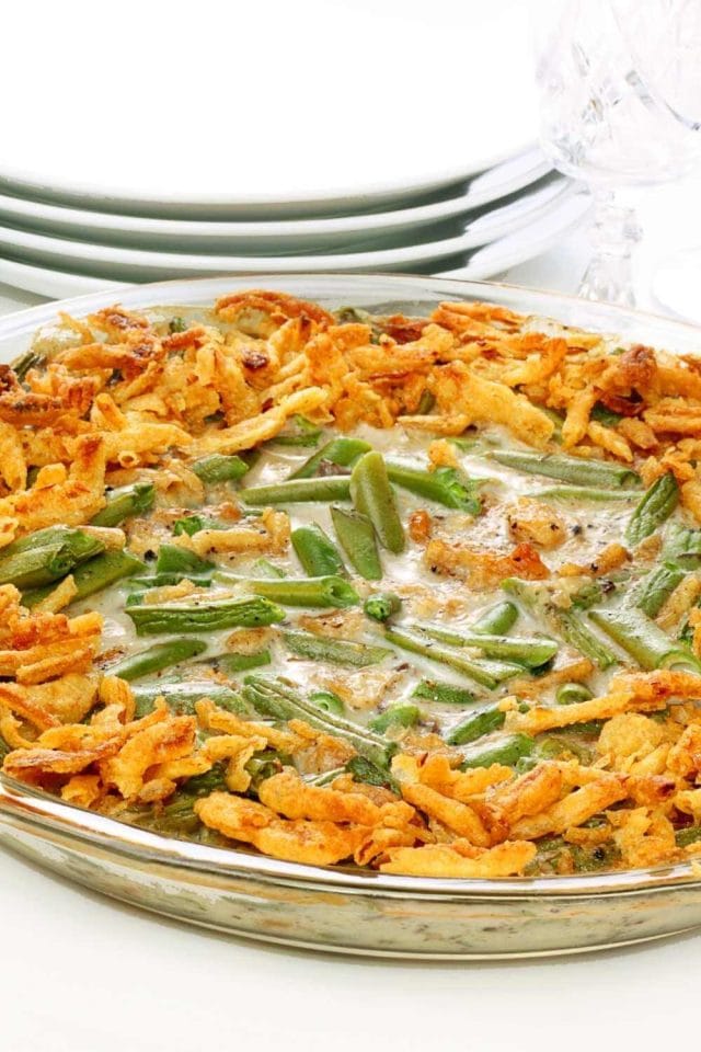 Green Bean Casserole With Cream Of Chicken Table for Seven