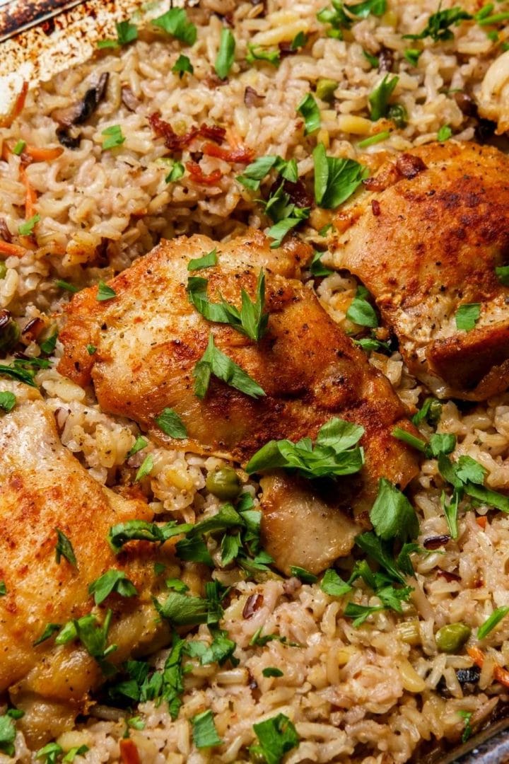 Ina Garten's Chicken Casserole Table for Seven