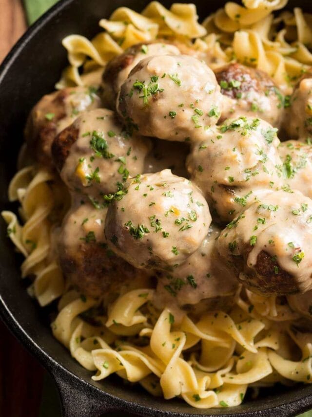 Pioneer Woman Swedish Meatballs Table for Seven