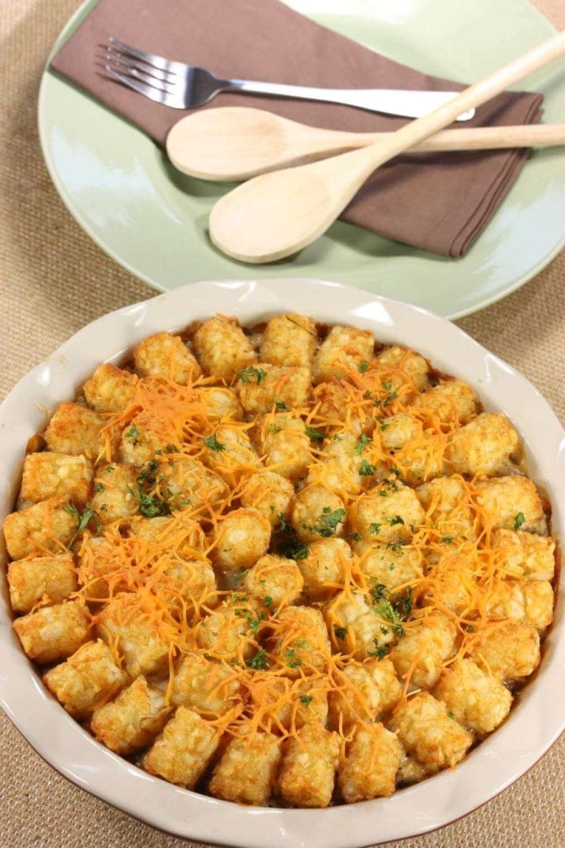 Pioneer Woman Tater Tot Casserole - Table For Seven