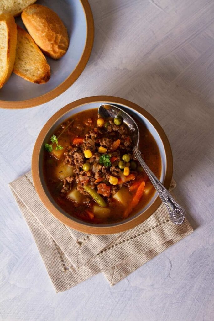 Hamburger Soup Pioneer Woman