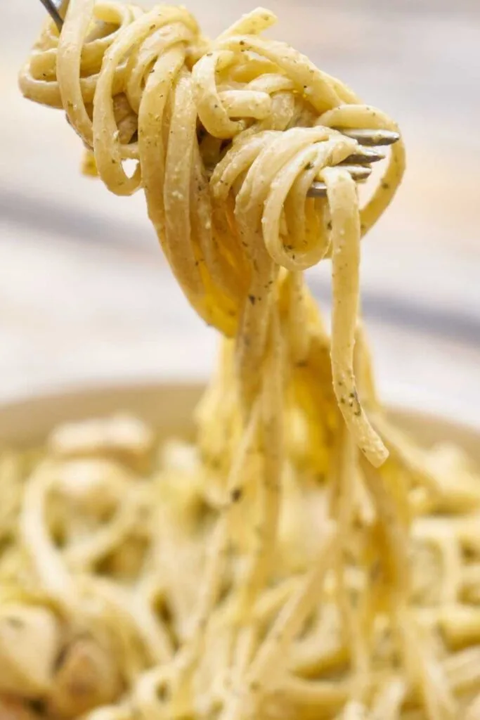 Alton Brown Carbonara
