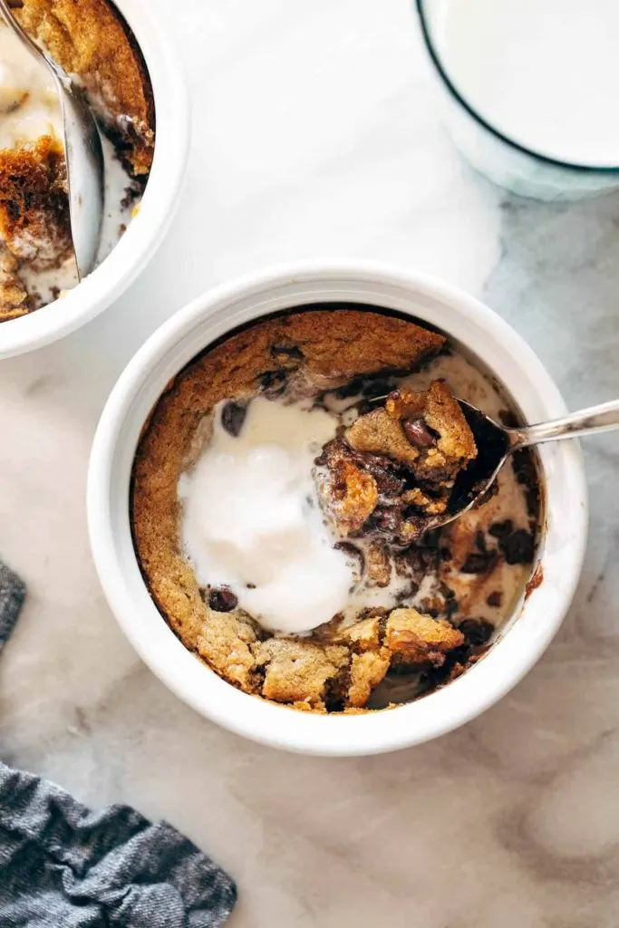 Deep Dish Cookie Bowls for Two