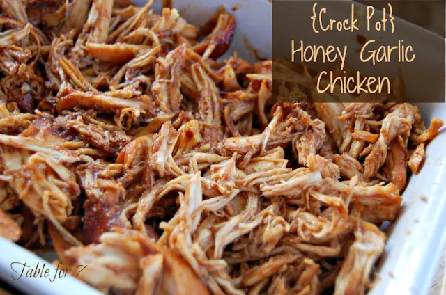 Crock Pot Honey Garlic Chicken