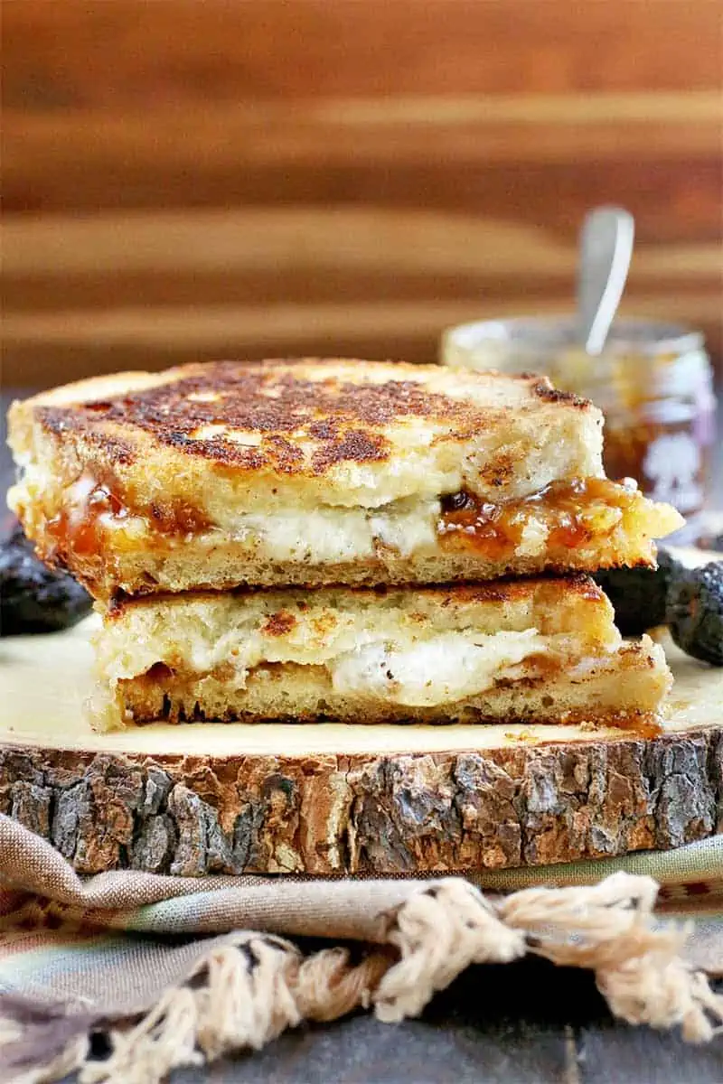 Fig and Gruyere Grilled Cheese