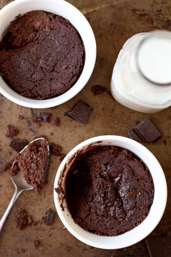 Healthy Two Minute Brownies