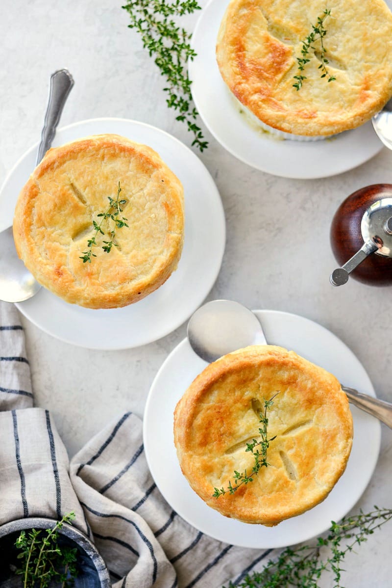 Homemade Chicken Pot Pies