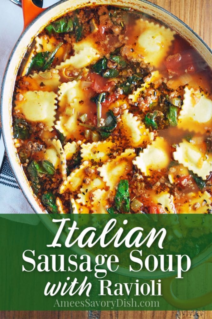 italian ravioli soup