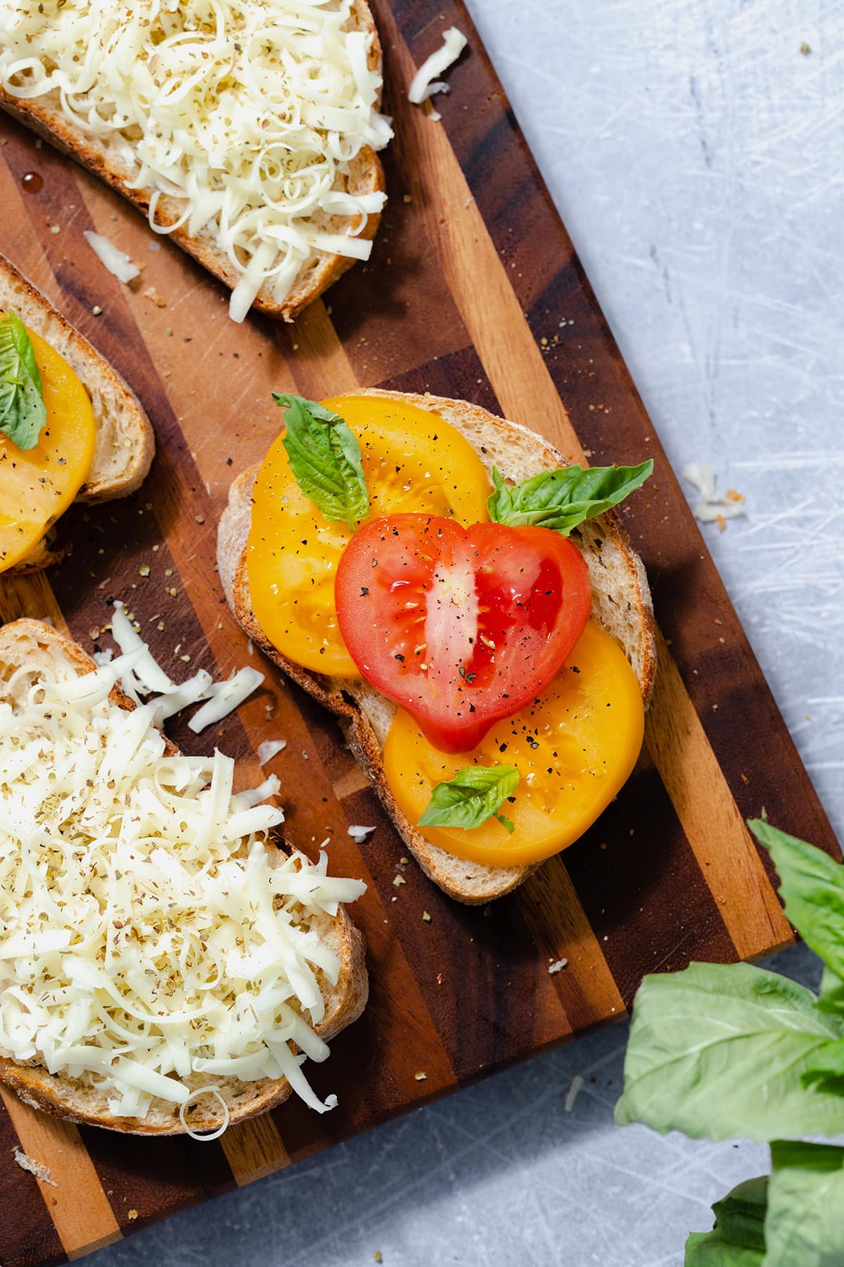 Heirloom Tomato Grilled Cheese