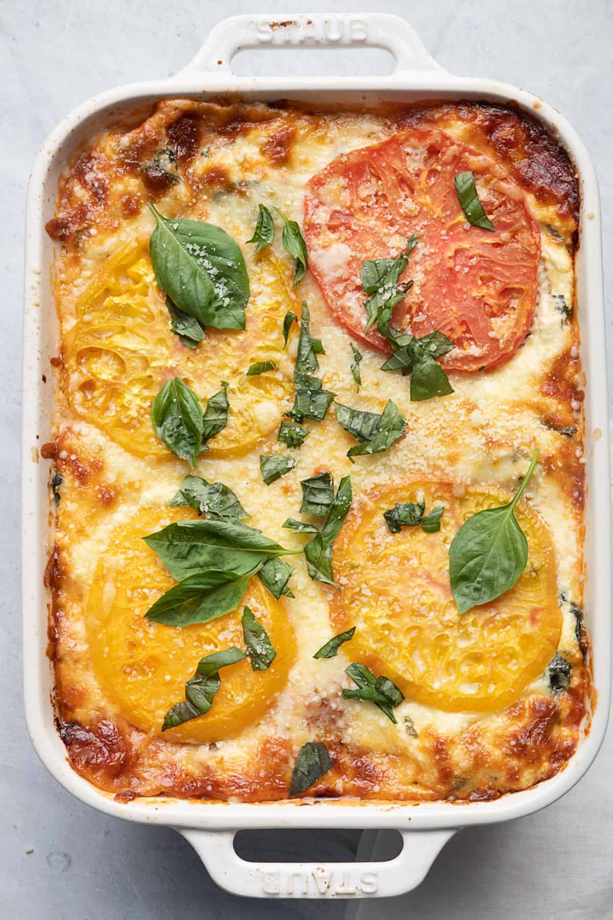Heirloom Tomato Lasagna