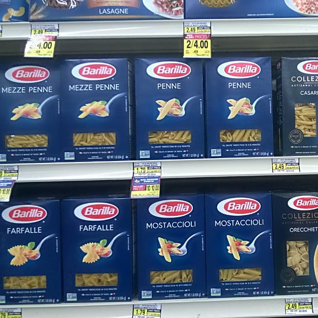 barilla pasta