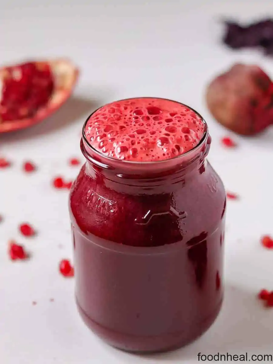 Beets Juice Recipe with Pomegranate