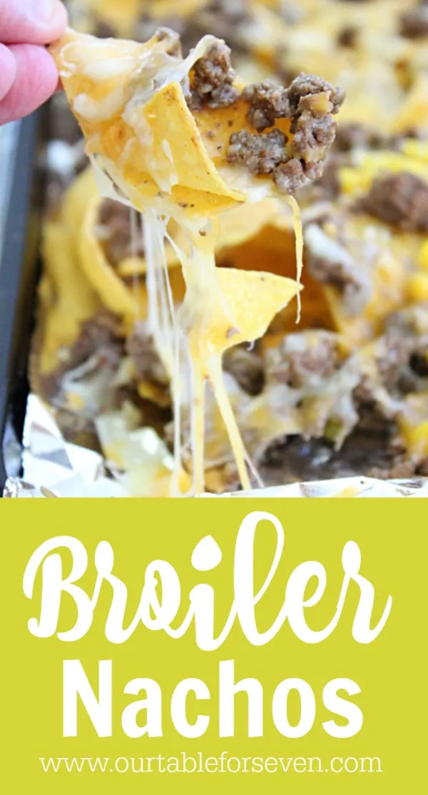 One Pan Broiler Nachos pin image